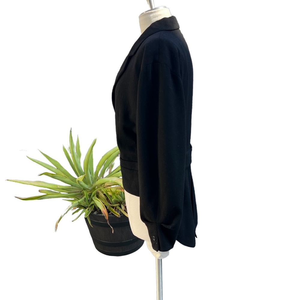 COMPLICE Vintage Tuxedo Jacket With Tails Wool Made In Italy Women’s Size 8 - Picture 4 of 11